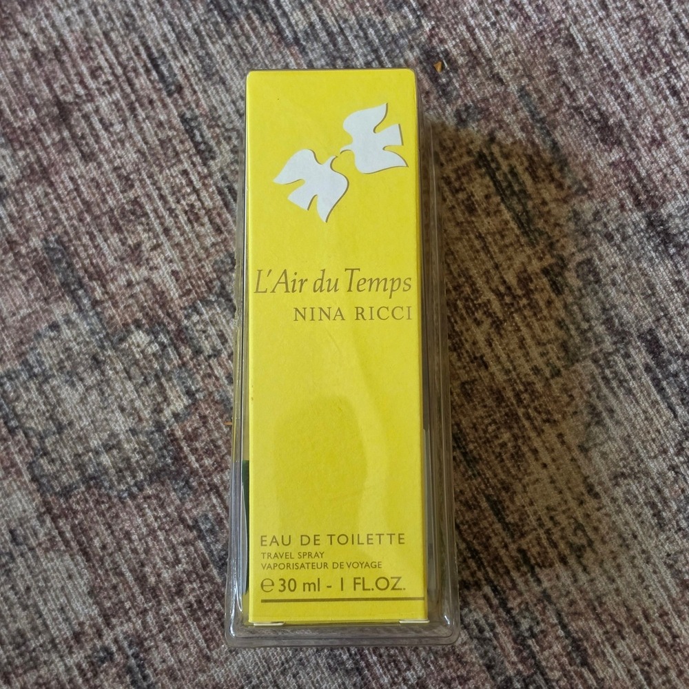 Nina Ricci L'Air du Temps Eau de Toilette Travel Spray 30ml 1oz New in Box